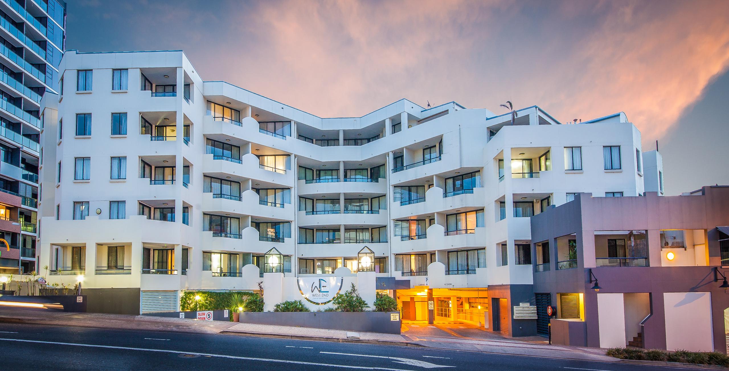 West End Central Apartments Brisbane Exteriör bild